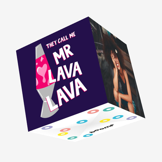 Mr Lava Lava Lamp Love Confetti-exploding Greetings Card