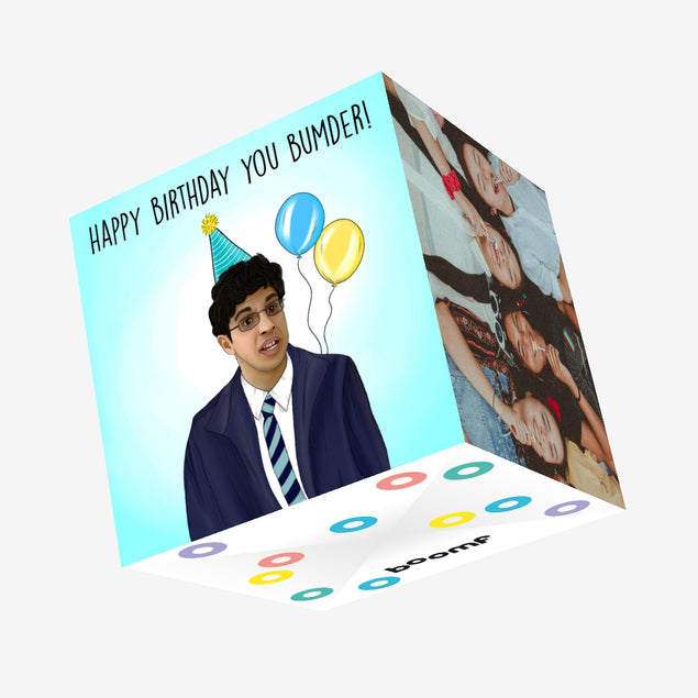 Bumder Birthday Confetti-exploding Greetings Card