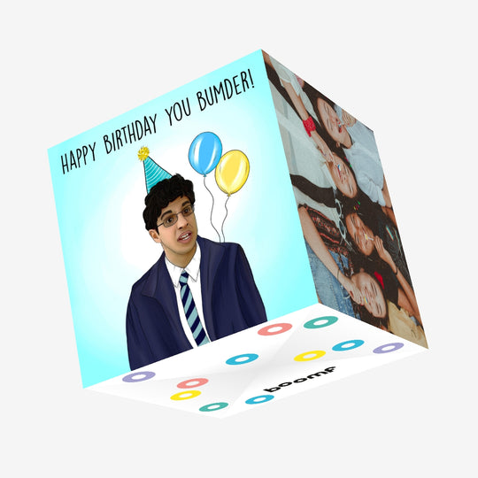 Bumder Birthday Confetti-exploding Greetings Card