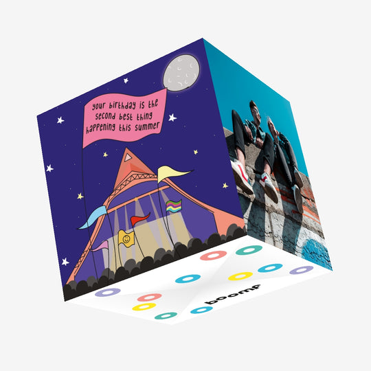 The Second Best Thing Birthday Confetti-exploding Greetings Card