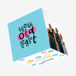 Old Fart Confetti-exploding Greetings Card