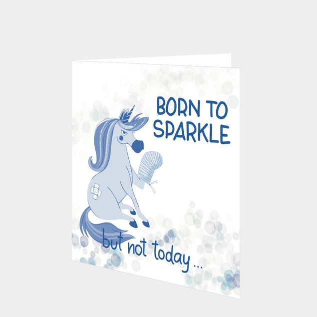 Born To Sparkle 2 Card