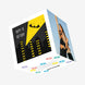 Black Batman Theme Happy 18th Birthday Confetti-exploding Greetings Card