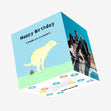 Dog Poo Birthday Confetti-exploding Greetings Card