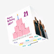 Special Cake Happy 21st Birthday Sister Confetti-exploding Greetings Card