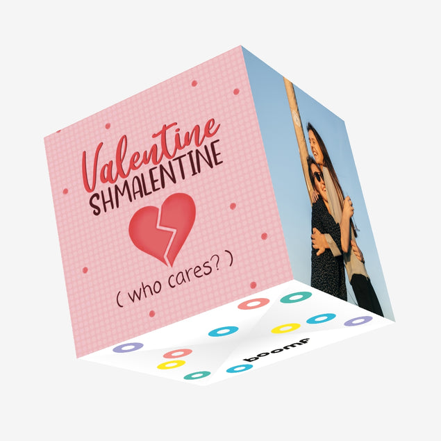 Valentine Shmalentine Confetti-exploding Greetings Card