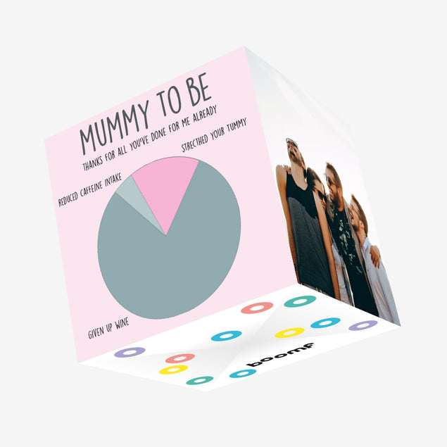 Mummy To Be Confetti-exploding Greetings Card