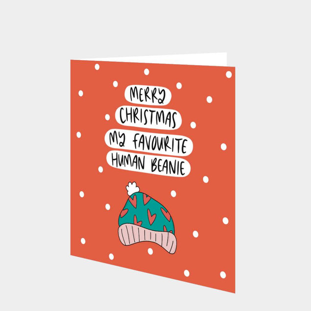 Merry Christmas Beanie Card