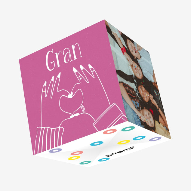 Gran Love Confetti-exploding Greetings Card