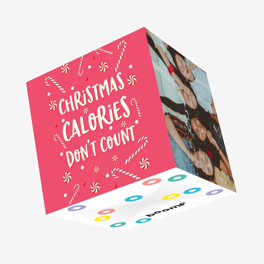 Christmas Calories Don't Count Confetti-exploding Greetings Card