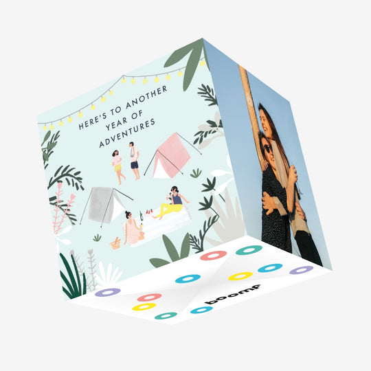 Festival Birthday Confetti-exploding Greetings Card