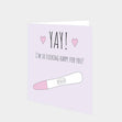 Yay You're Up The Duff! Card