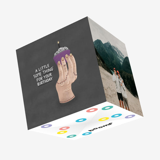 A Little Some "Thing" Birthday Confetti-exploding Greetings Card