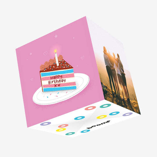 Happy Birthday XX Confetti-exploding Greetings Card