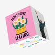 Sorry Your Leafing Confetti-exploding Greetings Card