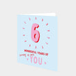 Six Wonderful Years Of You Card