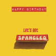 Let’s Get Spangled 1970s Birthday Card  - 1