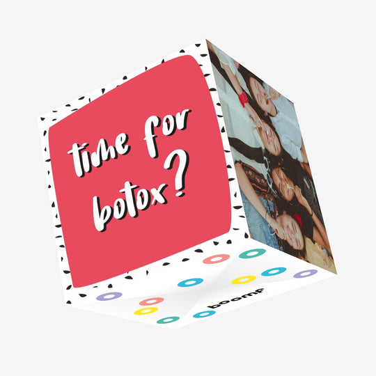 Time For Botox Confetti-exploding Greetings Card