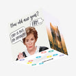 Judge Judy Erm Is Not An Answer Old Age Confetti-exploding Greetings Card