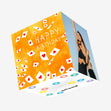 Happy Birthday Hearts Confetti-exploding Greetings Card