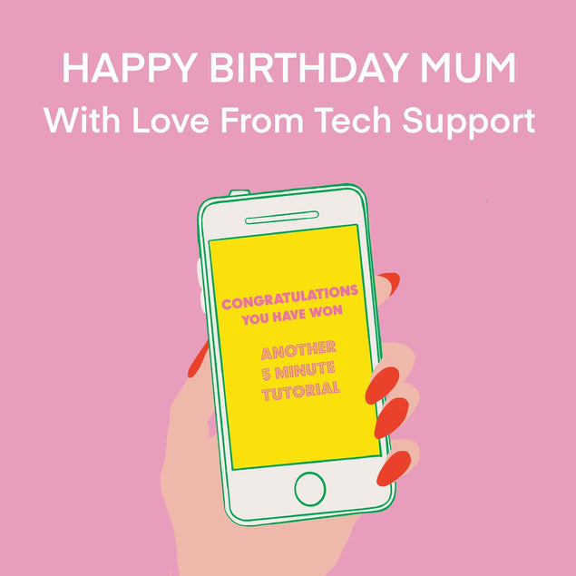 With Love From Tech Support Card