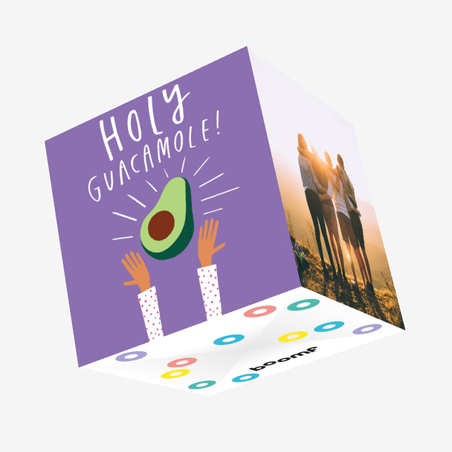 Holy Guacamole Confetti-exploding Greetings Card