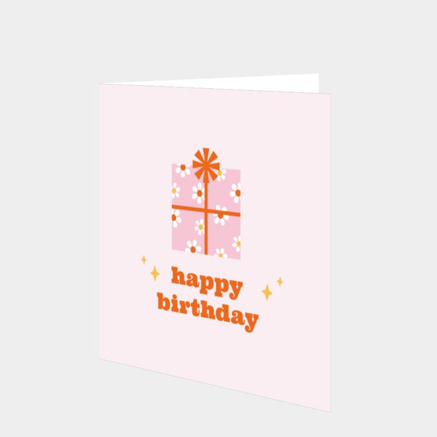 Happy Birthday Little Pink Gift Card