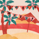 Let's Party! Palm Trees Card