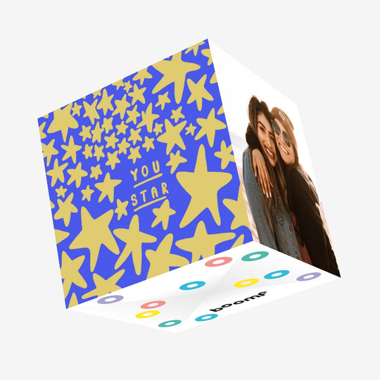 You Star Confetti-exploding Greetings Card