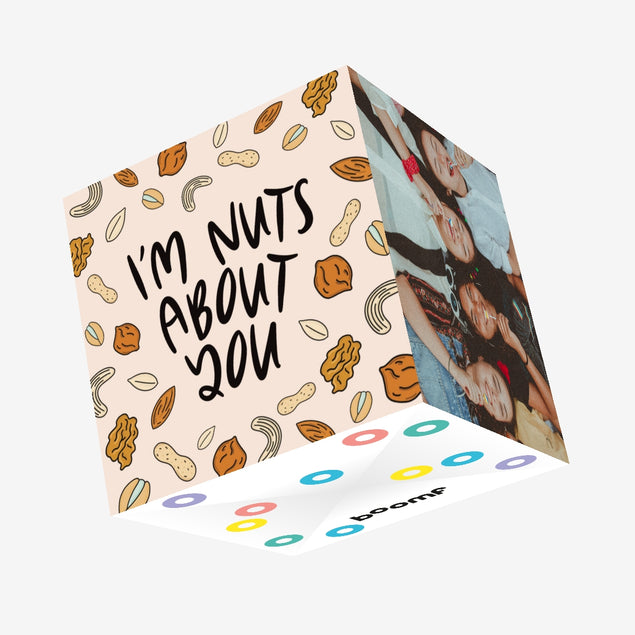 I'm Nuts About You Confetti-exploding Greetings Card