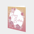 Happy Birthday Flowers Card