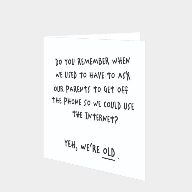 Parents Get Off The Phone Card