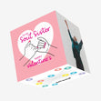 To My Soul Sister Valentine's Day Confetti-exploding Greetings Card