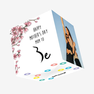 Mum-To-Be Cherry Blossom Mother's Day Confetti-exploding Greetings Card
