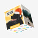 Merry Christmas Santa Paws Is Coming To Town Black Labrador Confetti-exploding Greetings Card