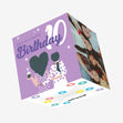Wish You Happy 10th Birthday Confetti-exploding Greetings Card
