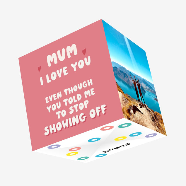 I Love You Mum Confetti-exploding Greetings Card