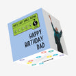 Dad's Fart Smell Rating Confetti-exploding Greetings Card
