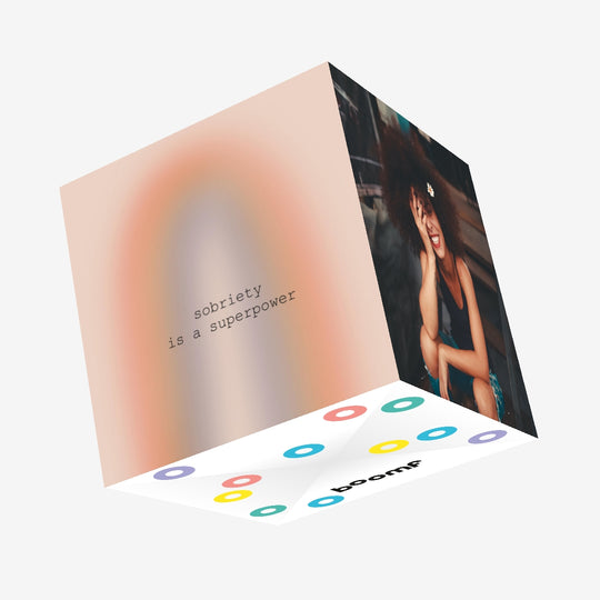 Soberty Is A Superpower Confetti-exploding Greetings Card