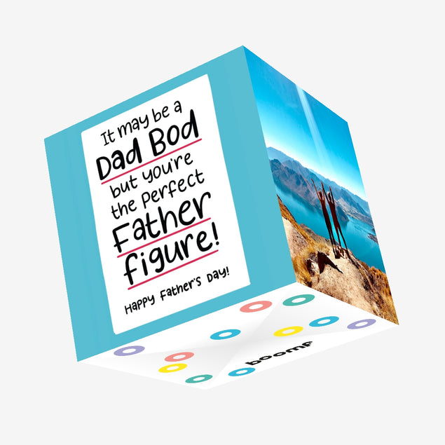 It May Be A Dad Bod Confetti-exploding Greetings Card