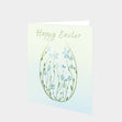 Flower Happy Easter Card