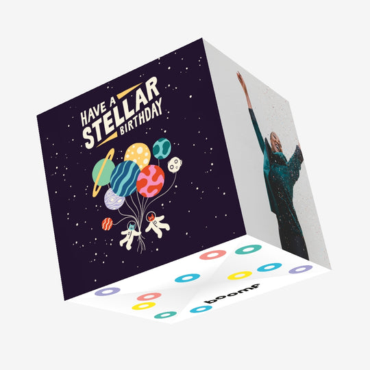 Have A Stellar Birthday Confetti-exploding Greetings Card