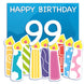 Happy 99th Birthday Card