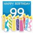Happy 99th Birthday Card