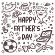 Father's Day Football Doodle Card