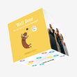 Well Done Clever Sausage Confetti-exploding Greetings Card