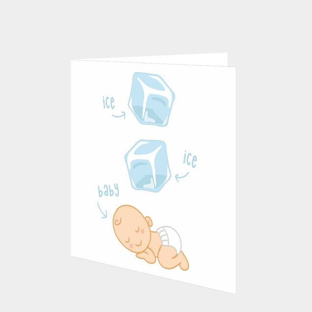 Ice Ice Baby Card