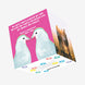 Happy 25th Anniversary Mum And Dad White Pigeon Couple Confetti-exploding Greetings Card