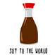 Soy To The World Christmas Card