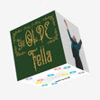 Ye Olde English Fella Birthday Confetti-exploding Greetings Card
